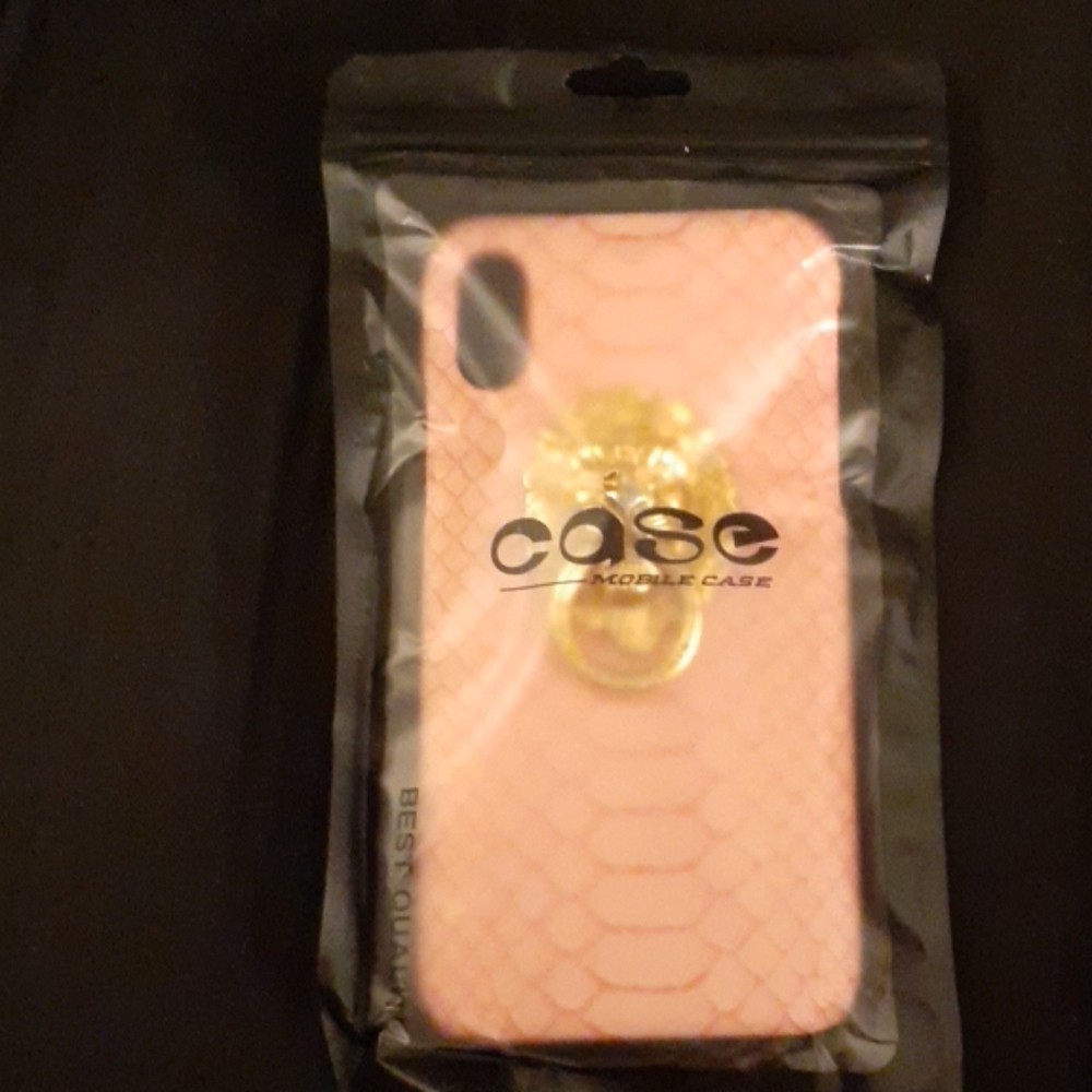 iPhone XR gold lion phone case